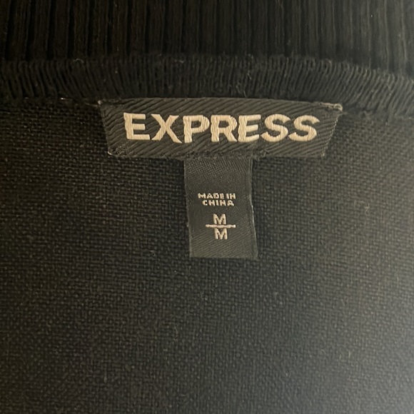 (EUC) Express Off The Shoulder Sweater - Picture 4 of 4